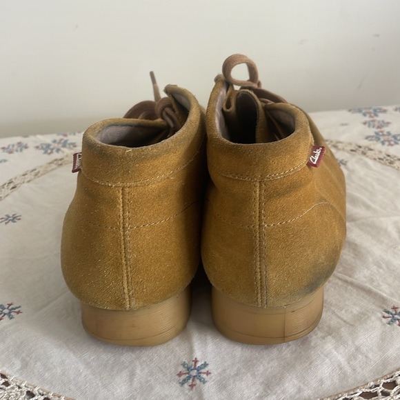Clark’s chukka boots. Hard sole. Suede - Picture 4 of 5